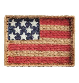 WOVEN FLAG TRAY