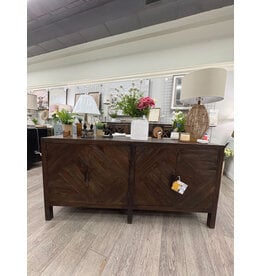 TAB394 Diamond Sideboard 4 dr 58.8x17.7x34.2"H