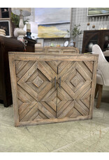 CAB322 Cabinet w/inlay doors 32.5x20.1x34.2"H