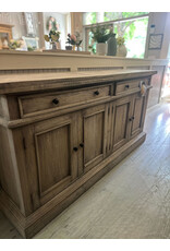 Credenza 4 dr 2Dwr w RG 68.1 x 16X34.5H