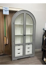 VIT 95 Julia Curved 6 drw Hutch 38 × 14 × 74 in