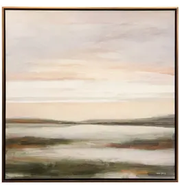 WM51324 OVERCAST Framed Canvas Made in USA 35 X 35in ht.