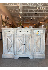 Cab1236 Barn Sideboard 3drw 3dr 59.4x14.6x42.2"H