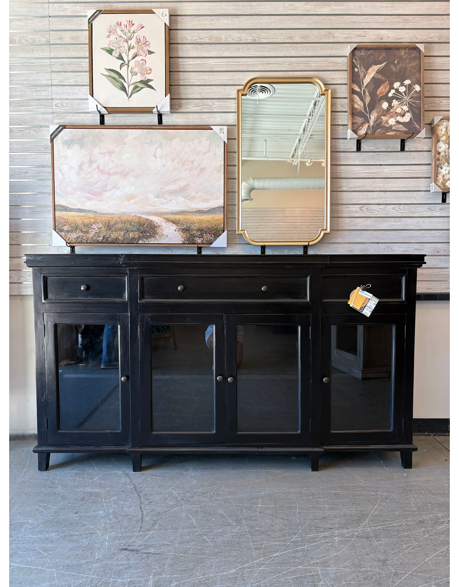 CAB397 Montgomery Credenza 78.7x17.7x44.1"H