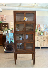CAB2278 Westley Curio 8GD KD 33.8x16.1x83.5"H