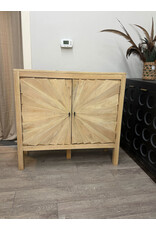 CAB308-SO Nuevo Starburst Cab 2Drs Wood Legs 41x15x38.6"H