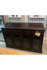 CAB1299 Glazed Sideboard 4GD 3drw w/RG 54.1x17.3x35.8"H