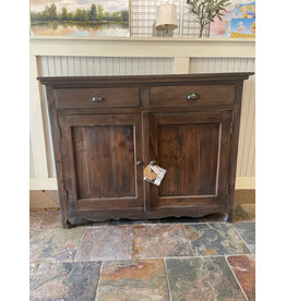 CAB285 Hall Cabinet 2drs/2drw 44.8x11x36"H