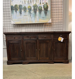 CAB1753 Media Sideboard 4 dr 4 DRW W/RG 70.8x18.5x35.3
