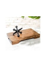 13.8" MANGO WOOD PEDESTAL