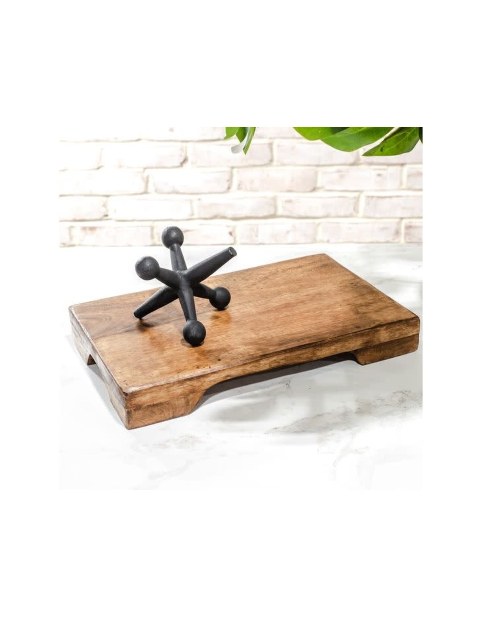 13.8" MANGO WOOD PEDESTAL