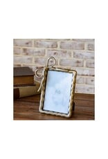 4 X 6 GOLD RIBBON PHOTO FRAME