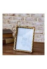5 X 7 GOLD RIBBON PHOTO FRAME
