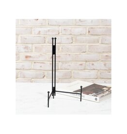 13.25" BLACK STRAIGHT BACK EASEL