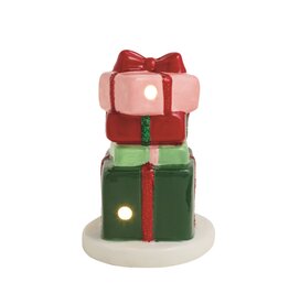 LED CHRISTMAS PRESENT SITTER
