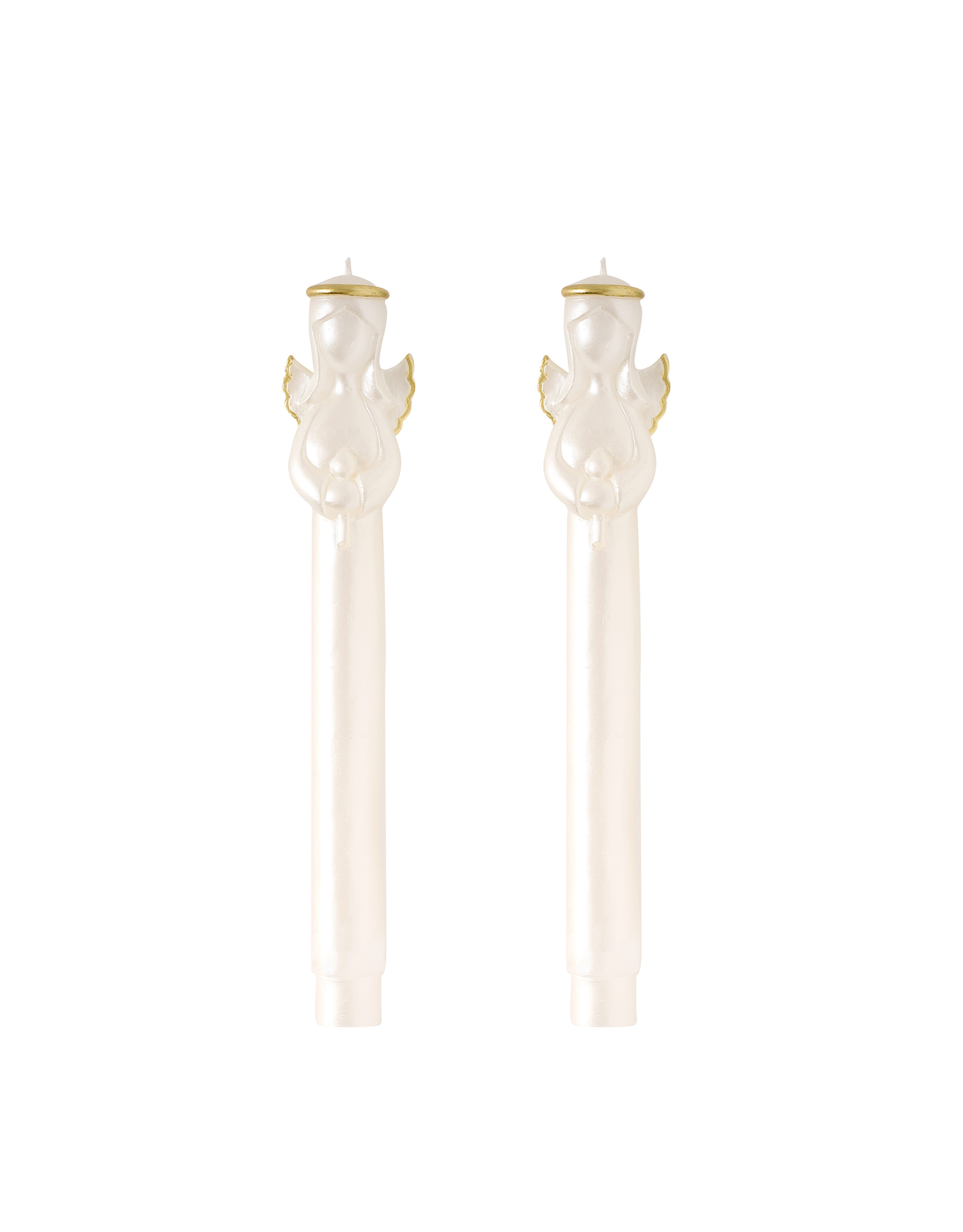 GOLD XMAS TAPERS-4A