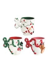 REINDEER CHRISTMAS CHARACTER MUG