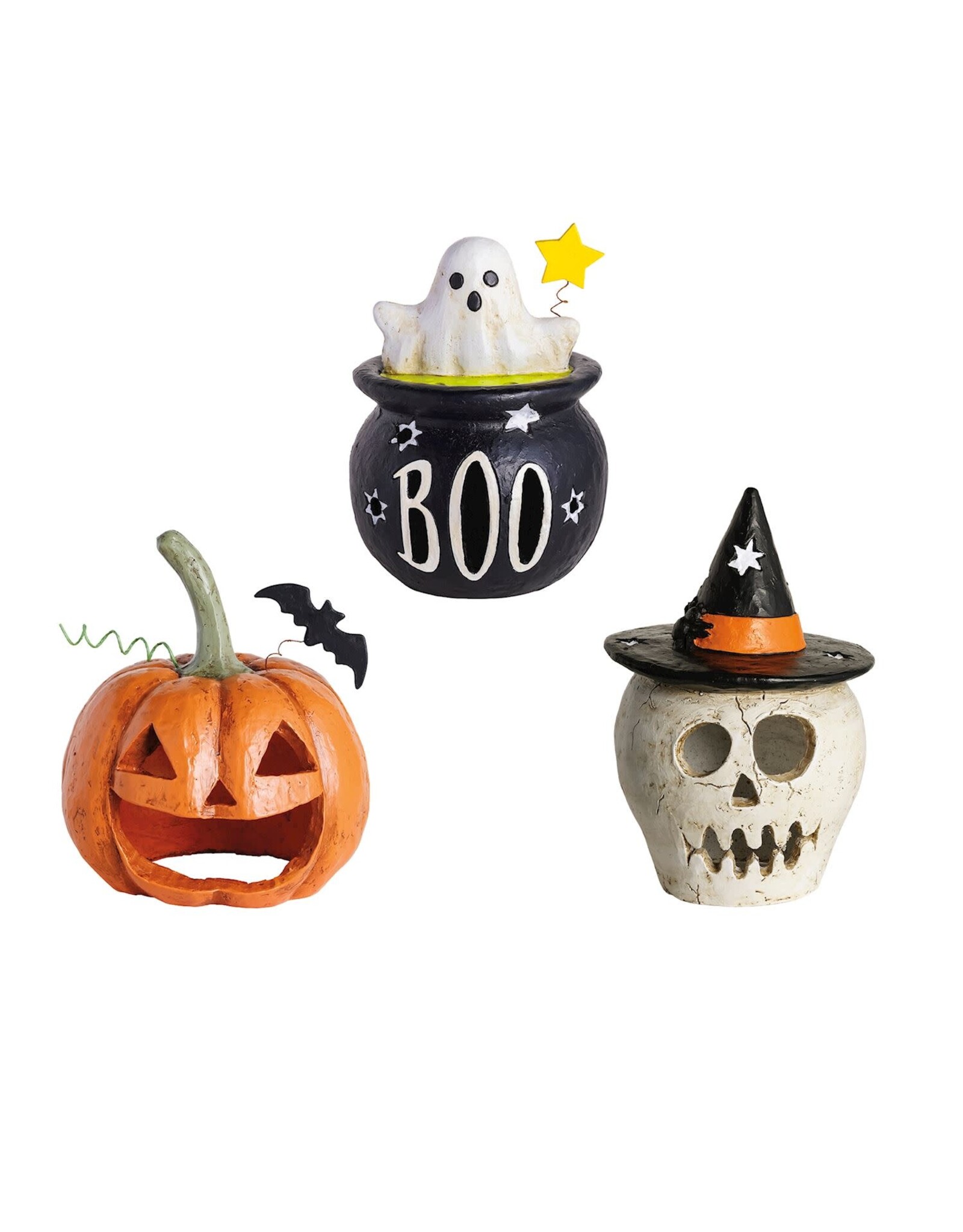 PUMPKIN PAPER MACHE LANTERN