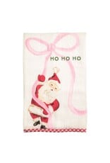 PRINTED SANTA BOW TOWEL