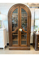 CAB1867 Bristol Armoire 2 Demilune GD 44.1x16.2x90.2"H