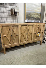CAB1054 Credenza /Moulded design 3drs 59.8x14.6x35.8"H