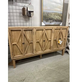 CAB1054 Credenza /Moulded design 3drs 59.8x14.6x35.8"H