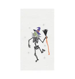 Witch Skeleton Towel