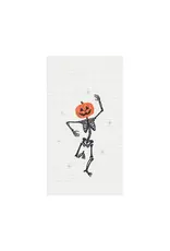 Pumpkin Skeleton Towel