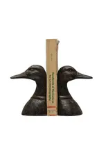 DF7795 4-1/4"L x 3"W x 5-3/4"H Cast Iron Duck Bookend (Each)