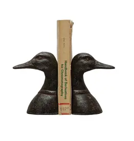 DF7795 4-1/4"L x 3"W x 5-3/4"H Cast Iron Duck Bookend (Each)