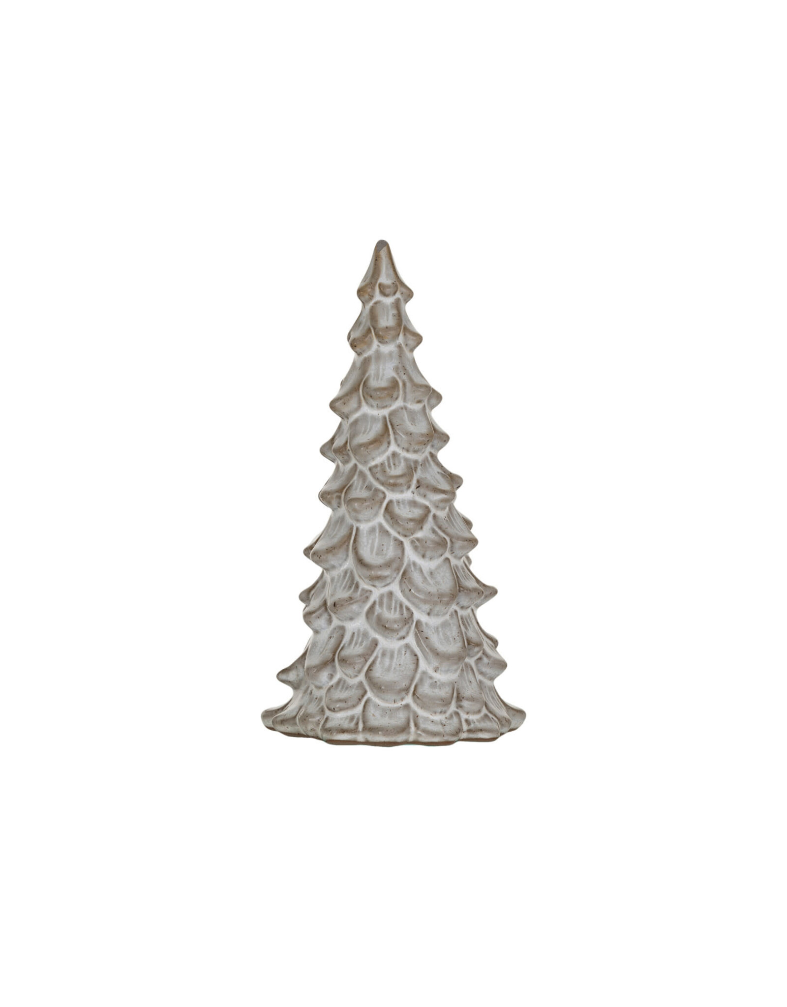 Stoneware Tree, Reactive Glaze, Cream Color  XS5877