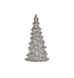 Stoneware Tree, Reactive Glaze, Cream Color  XS5877