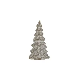 Stoneware Tree, Reactive Glaze, Cream Color XS5878