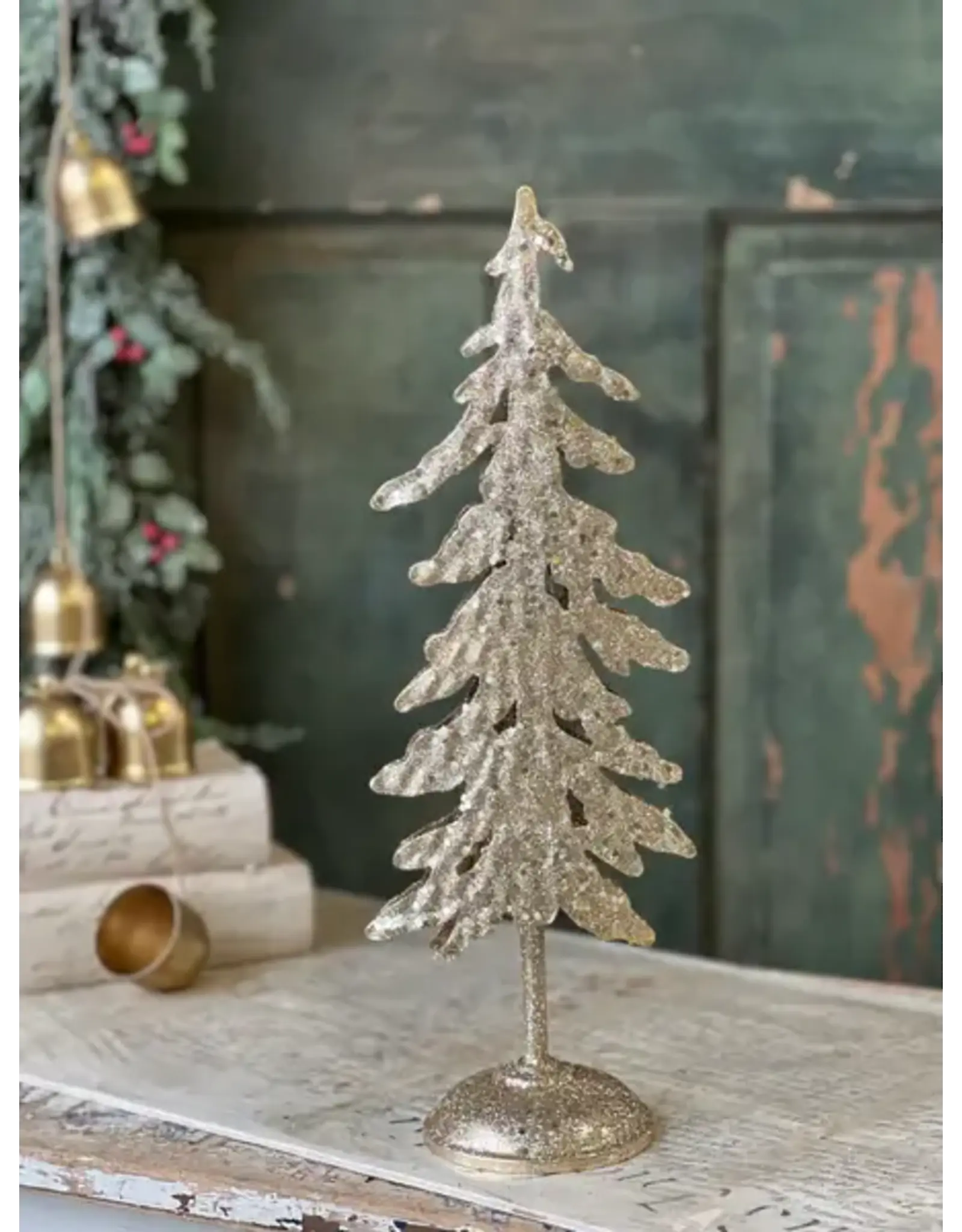 XMJ7948 17.25" Glittering Groves Tree
