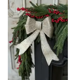 XMJ8000 11.75" Sparkling Sashes Bow