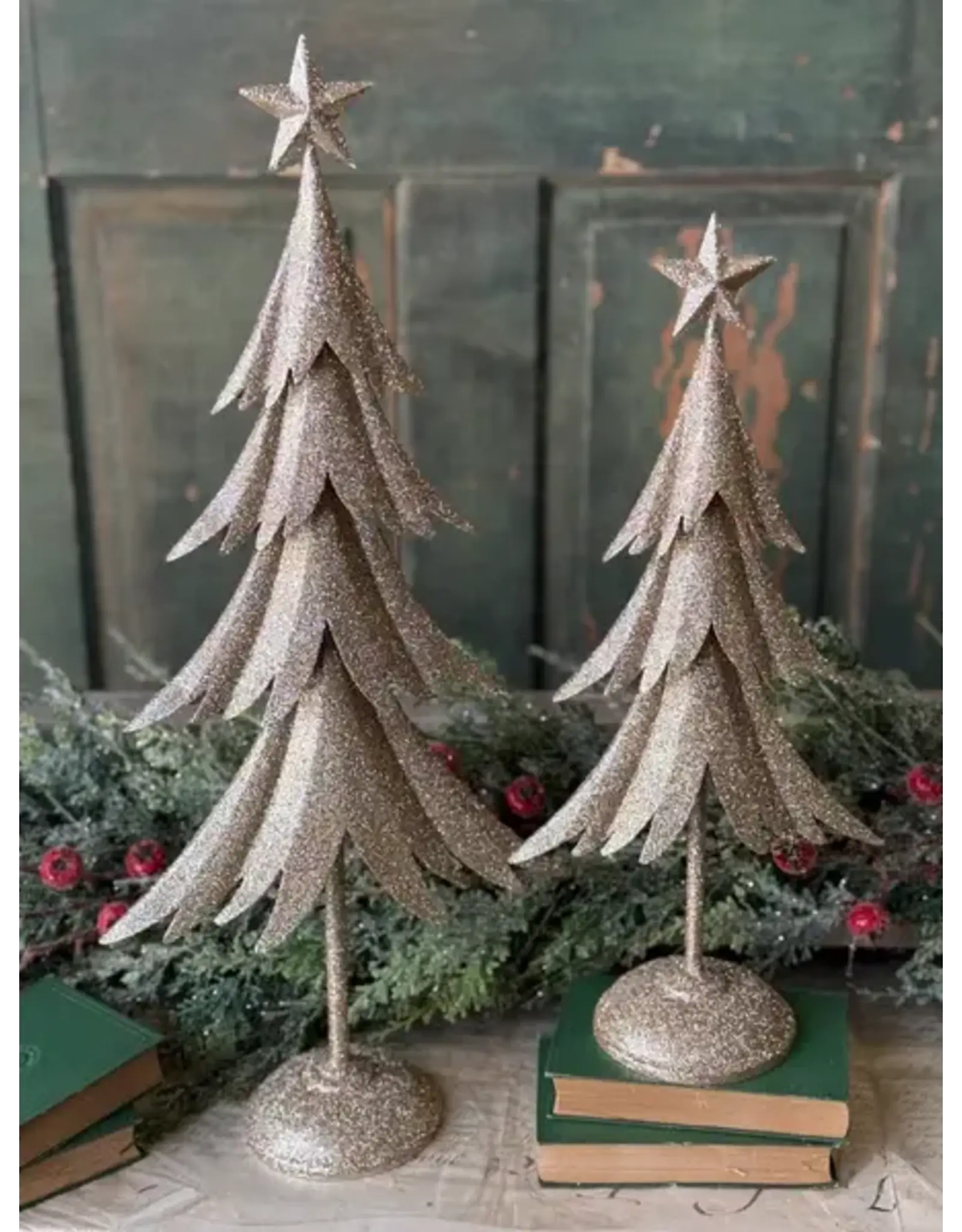XMJ8028 17" Starshine Cedar Tree