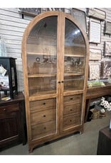VIT 251 MITCHELL CURVED DISPLAY CABINET