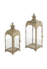12804  MTL GLS LANTERN