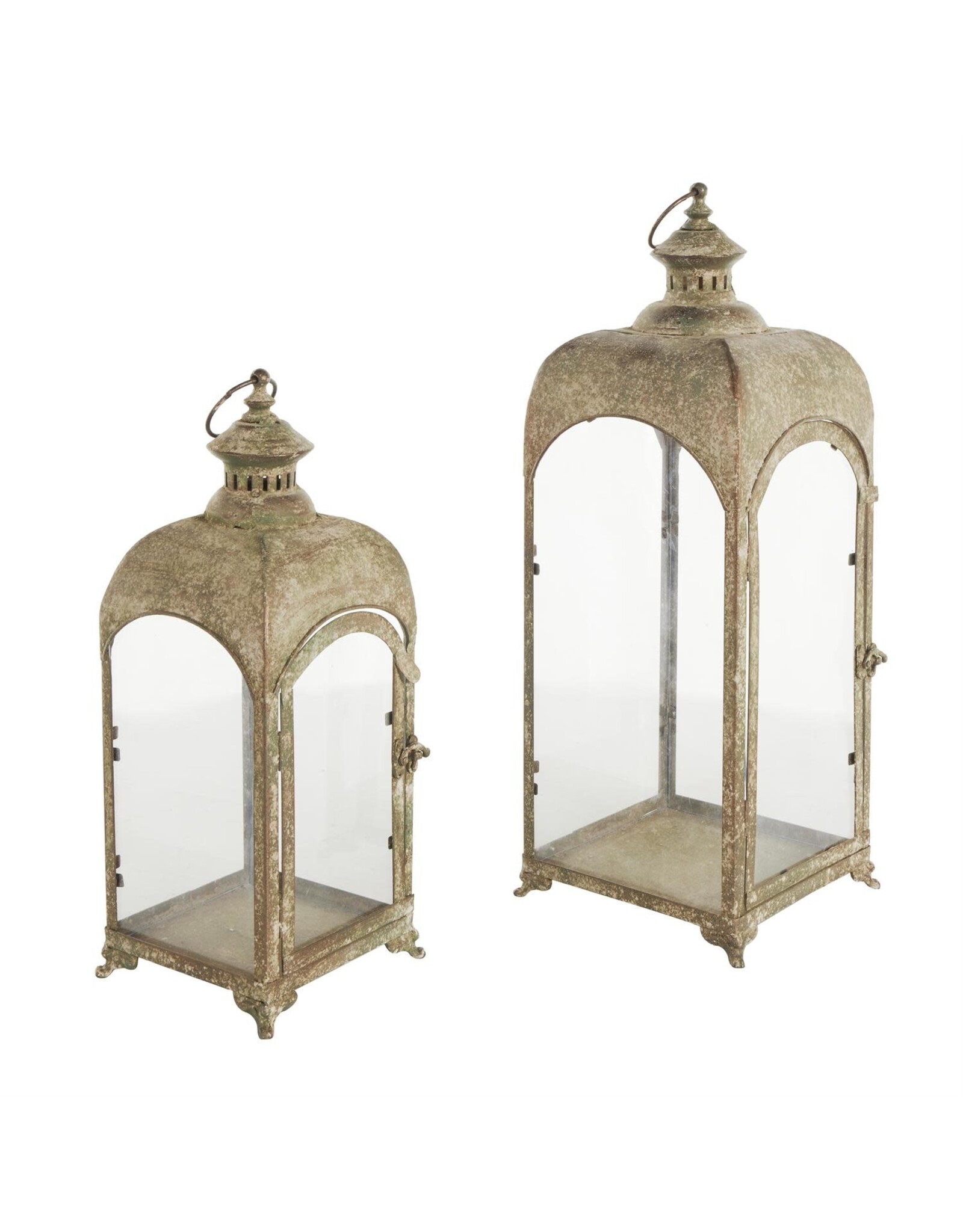 12804  MTL GLS LANTERN