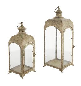 12804  MTL GLS LANTERN