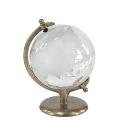 28564 Earth Globe with Tiered Base, 9" x 8" x 12"