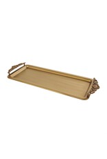 30132 Tray with Antique Scrolled Handles, 24" x 9" x 2"