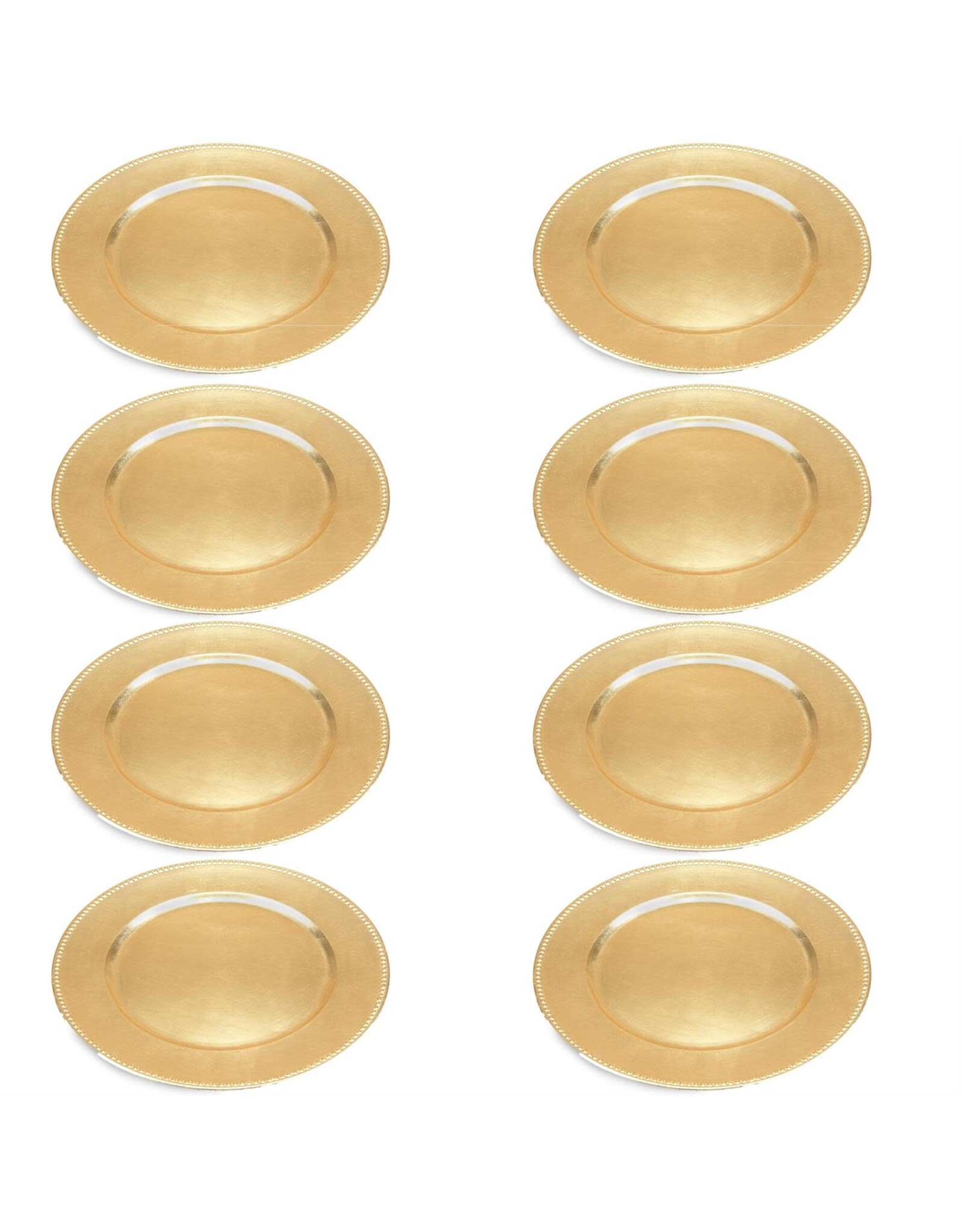 85655  MEL CHARGER PLATE 13"D
