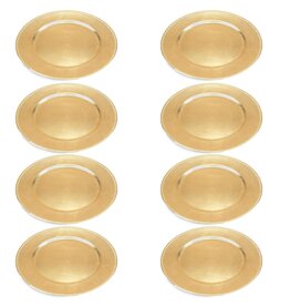 85655  MEL CHARGER PLATE 13"D