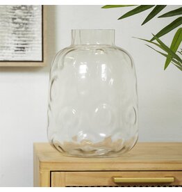 GLASS VASE 8"W, 11"H 99836
