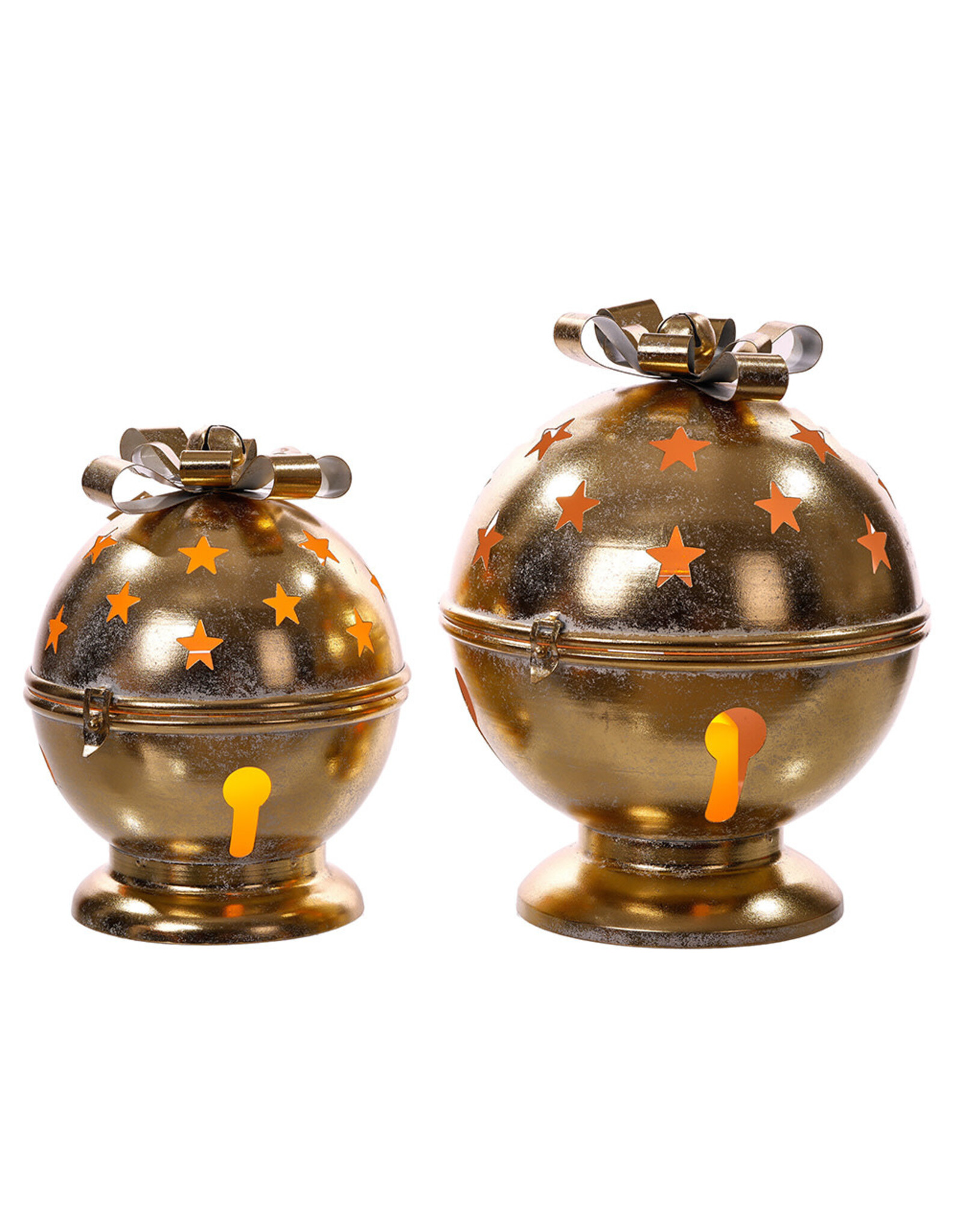 Mtl Gold Star Cutout Stand Small