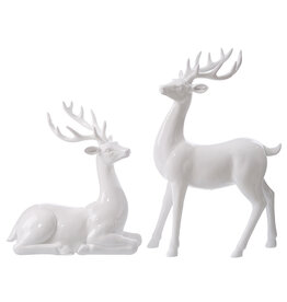 Lg Res Shiny Wht Deer 2 Asst