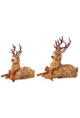Sm Woodland Laying Deer
