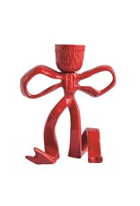 40960174L LARGE RED BOW TAPERHOLDER