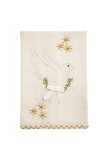 42170355D DOVE EMBROIDERED TOWEL